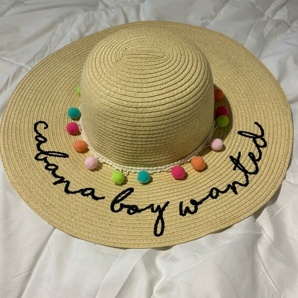 Francesca's Collections “Cabana Boy Wanted” Sun Hat